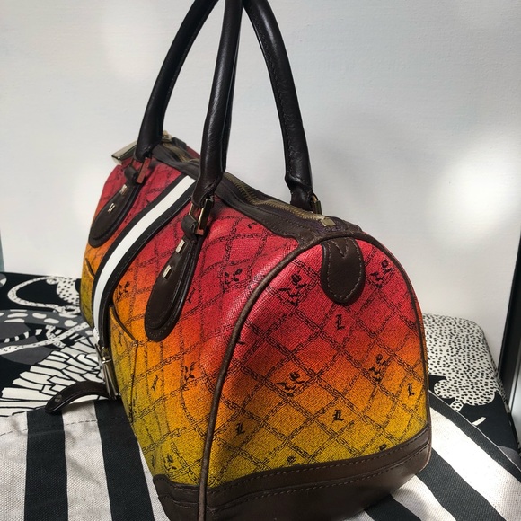 Classic LAMB Rasta Collection Satchel - Picture 2 of 5